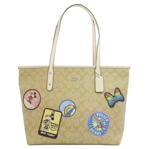 Coach F29358 Mickey Mouse collaboration Disney tote bag for women COACH